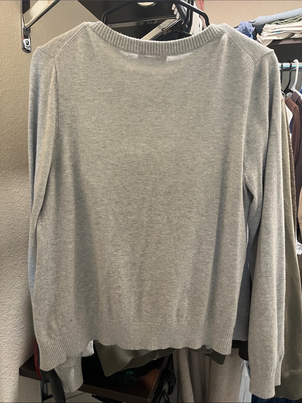 Aritzia Chrome Biscotti Cotton Charm Noteworthy Cardigan(L) + Matching Tank(S) - Picture 6 of 6